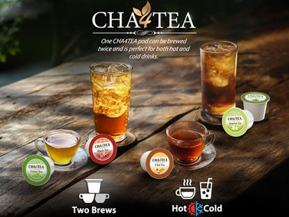 Cha4TEA 36-Count English Breakfast Tea for Keurig K-Cup