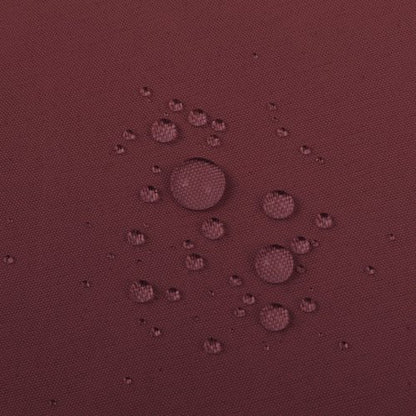 ALYVIA SPRING Burgundy Red Fabric Shower Curtain Liner Waterproof - Soft Hotel Quality Cloth Shower Liner with 3 Magnets, Light-Weight & Machine Washable - Standard Size 72x72, Burgundy