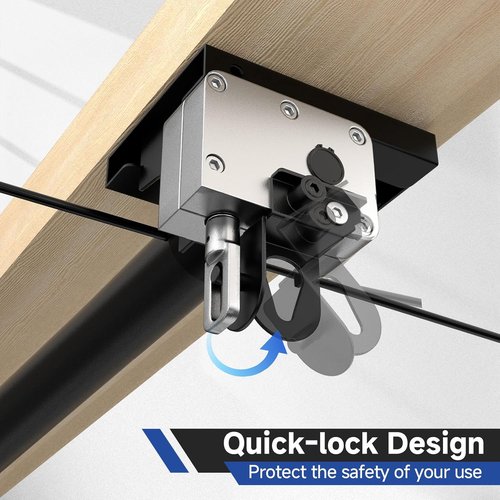 GADFISH Garage Ceiling Lift Storage Rack - Easy Lift Overhead Storage | 4x4 Ft | 350LBS Capacity