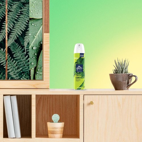 Glade Air Freshener Spray - Fresh Confidence Limited Edition | Essential Oils Infused, 8 oz, Pack of 6