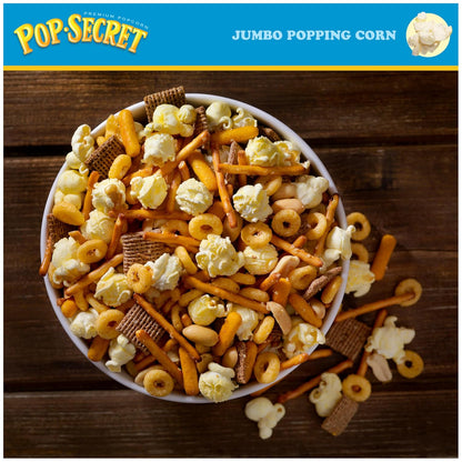 Pop Secret Jumbo Popcorn Kernels - 30 Oz Jar for Perfect Movie Night Snacks