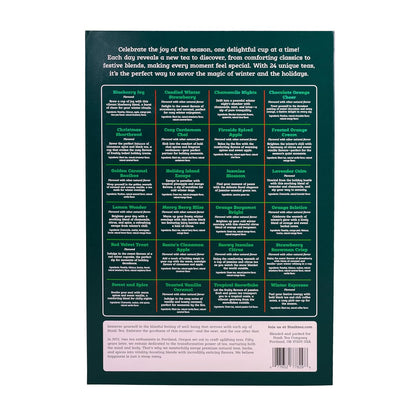 STASH Tea Advent Calendar - Premium Herbal Tea Selection | 24 Unique Flavors for the Holidays