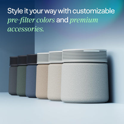 Blueair Blue Signature Air Purifier - HEPASilent Filtration for Large Rooms up to 3,385 Sq Ft | Smart WiFi & Quiet Operation