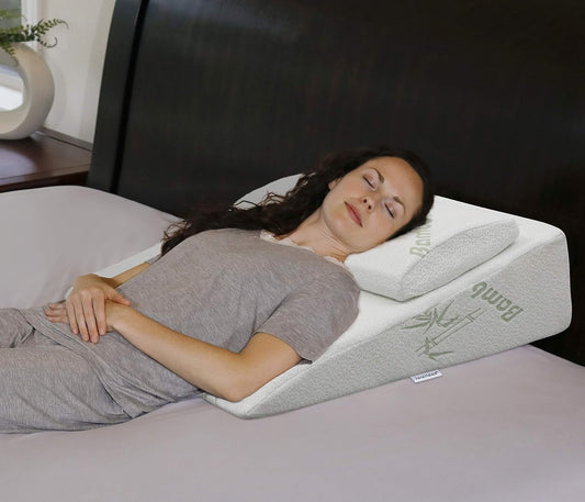 Memory Foam Top for Acid Reflux Relief | 26" x 25" x 7.5