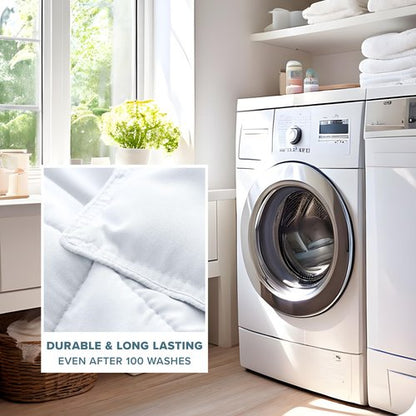 Bare Home Comforter Set - Ultra-Soft - Goose Down Alternative - Premium 1800 Series - All Season Warmth (Twin/Twin XL, White)