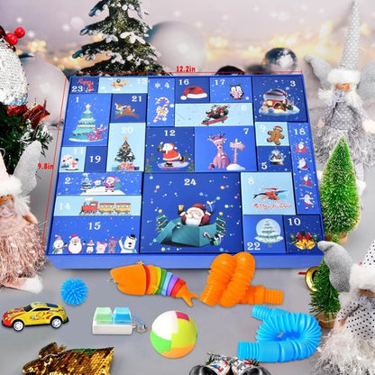 Fidget Advent Calendar 2026 - Fun Sensory Countdown Calendar with 24 Surprises for Kids