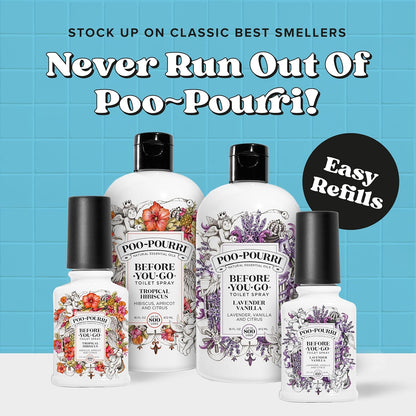 Poo~Pourri 16oz Fresh Sea Salt | Odor Eliminating Spray for Home Freshness