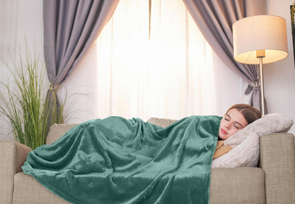 Utopia Bedding Fleece Blanket - Luxury Soft Microfiber Twin Size Celadon (60x80 Inch)