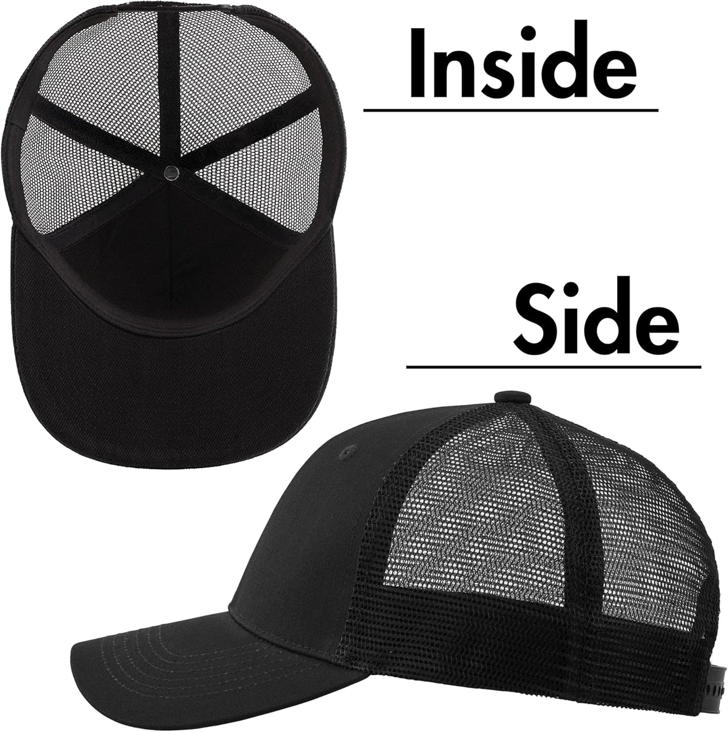 Skiennix Unique Gifts for Men | Cool Birthday Ideas for Dad, Grandpa & Him - Black Handyman Hat