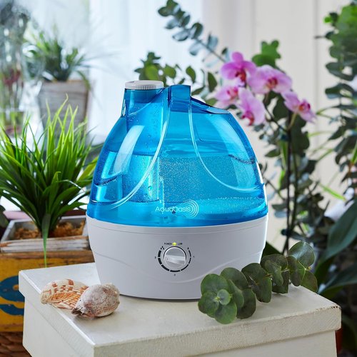 AquaOasis® Cool Mist Humidifier - 2.2L Ultrasonic Humidifier for Bedroom & Large Rooms | Adjustable 360° Nozzle