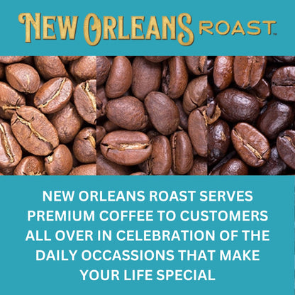 New Orleans Roast - Dark Roast Ground Coffee, 12 Oz (Pack of 1) - A Bold and Intense Coffee Experience