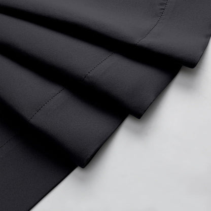 Skiennix Blackout Curtains - Soft Solid Room Darkening Thermal Insulated - 63 Inch Length, 2 Panels Set