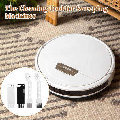 Skiennix Handheld Vacuum Cleaner Brush - 2-in-1 Universal Dust Tool for Robot Sweepers | 4 PCS Set