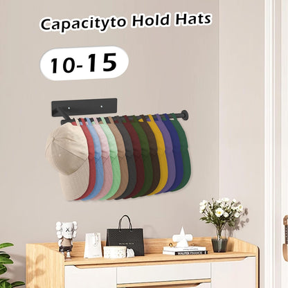 Skiennix Hat Rack - Versatile Door & Wall Organizer for Baseball Caps - Space-Saving Design