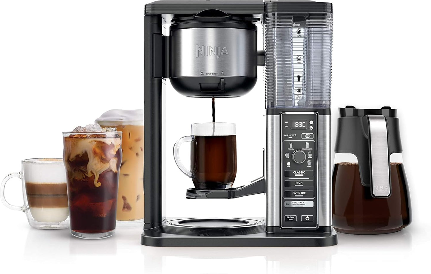 Ninja Specialty Coffee Maker - Brew Hot & Iced Coffee | 6 Styles, 10-Cup Carafe, Black