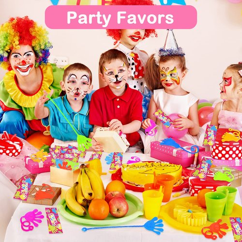 Easter Eggs Fillers for Toddlers,Large Sticky Hands Party Favors Supplies for Kids (20 PCS),Birthday Pinata Easter Basket Goodie Bag Stuffers,School Student Non Candy Treats Prize Toy for Boys Girls