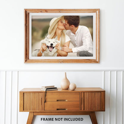 Smile Art Design Custom Poster Print - Gallery Quality Personalized Photo Art | 24x36 Inches, Museum Grade Paper