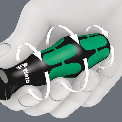 WERA Screwdriver Set - 6 Piece with Precision Laser Tip for Enhanced Grip and Control