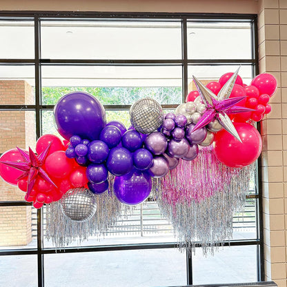 Voircoloria Dark Purple Balloons - 12-Inch Deep Purple Latex Party Balloons | 66-Pack for Events & Celebrations
