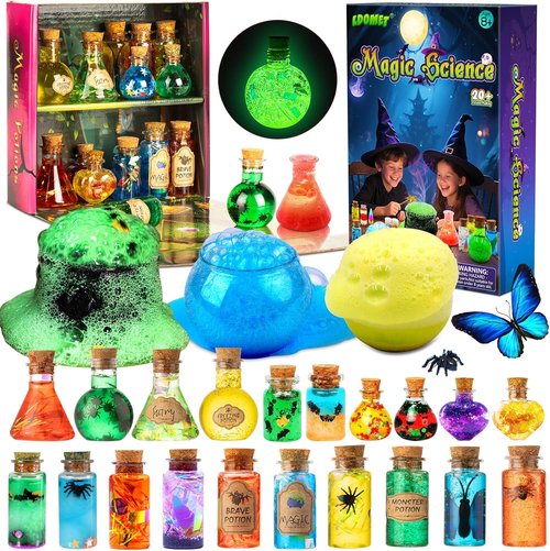 LDomet Science Magic Potions Kit - 20+ Potion Experiments for Kids Age 8-12 | Creative Educational Craft