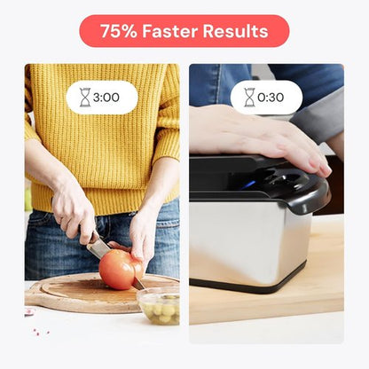 Fullstar Premium Vegetable Chopper - 14-in-1 Food Chopper & Mandoline Slicer with Container | Silver Kitchen Gadget