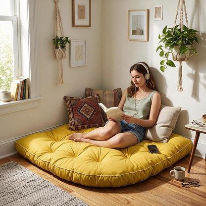 ShowyLive Large Corner Floor Cushion - 39.37