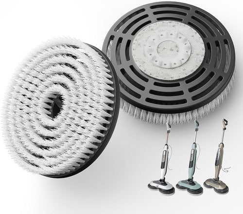 AIR U+ Steam Mop Replacement Brush Pads - Upgraded Design for Shark S8201, S8001, S7201 | 2 Count