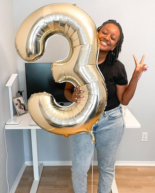 Light Gold Number 1 Balloon - 40 Inch First Birthday Decoration for Boys & Girls | Shiny Party Supplies
