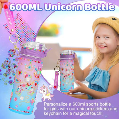 Jenria Unicorn Gifts for Girls, Easter Baskets for Kids, Birthday Gifts for Girls Age 3 4 5 6 7 8 9 10 Years Old Girl, Gift Ideas, Girls Toys Age 6-8, Unicorn Toys for Daughter, Niece