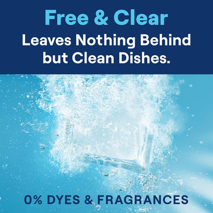 Seventh Generation Dishwasher Detergent Packs - Free & Clear | 45 Count for Sparkling Clean Dishes
