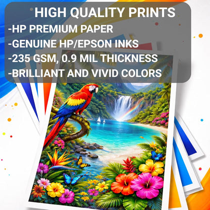 Poster Print Factory Custom Photo Poster - Upload Your Image for Personalized Wall Art | 20 x 30, Gloss, Matte, Satin Finish