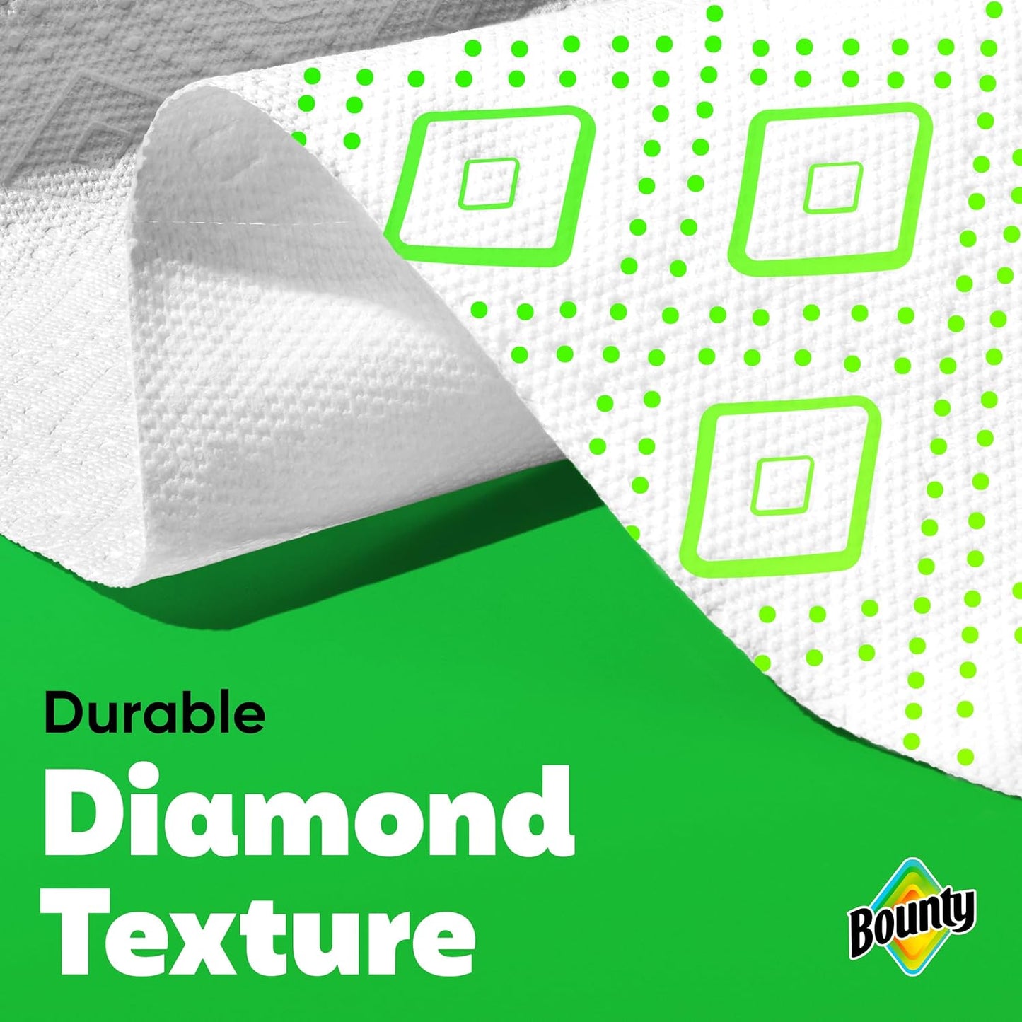 Bounty Select-A-Size Paper Towels - White, 2 Triple Rolls for Ultimate Absorbency | 6 Regular Rolls Equivalent