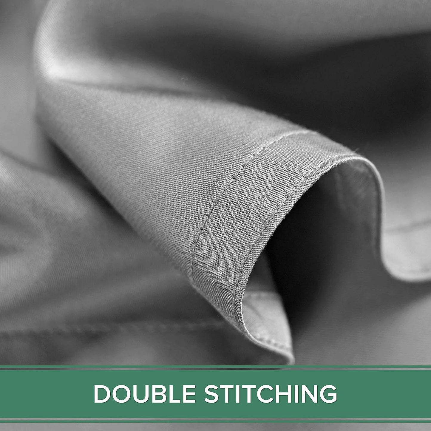 Pure Bamboo Twin Sheets - Luxuriously Soft 100% Organic Viscose Bed Sheet Set | Cooling & Durable (Twin, Stone Grey)