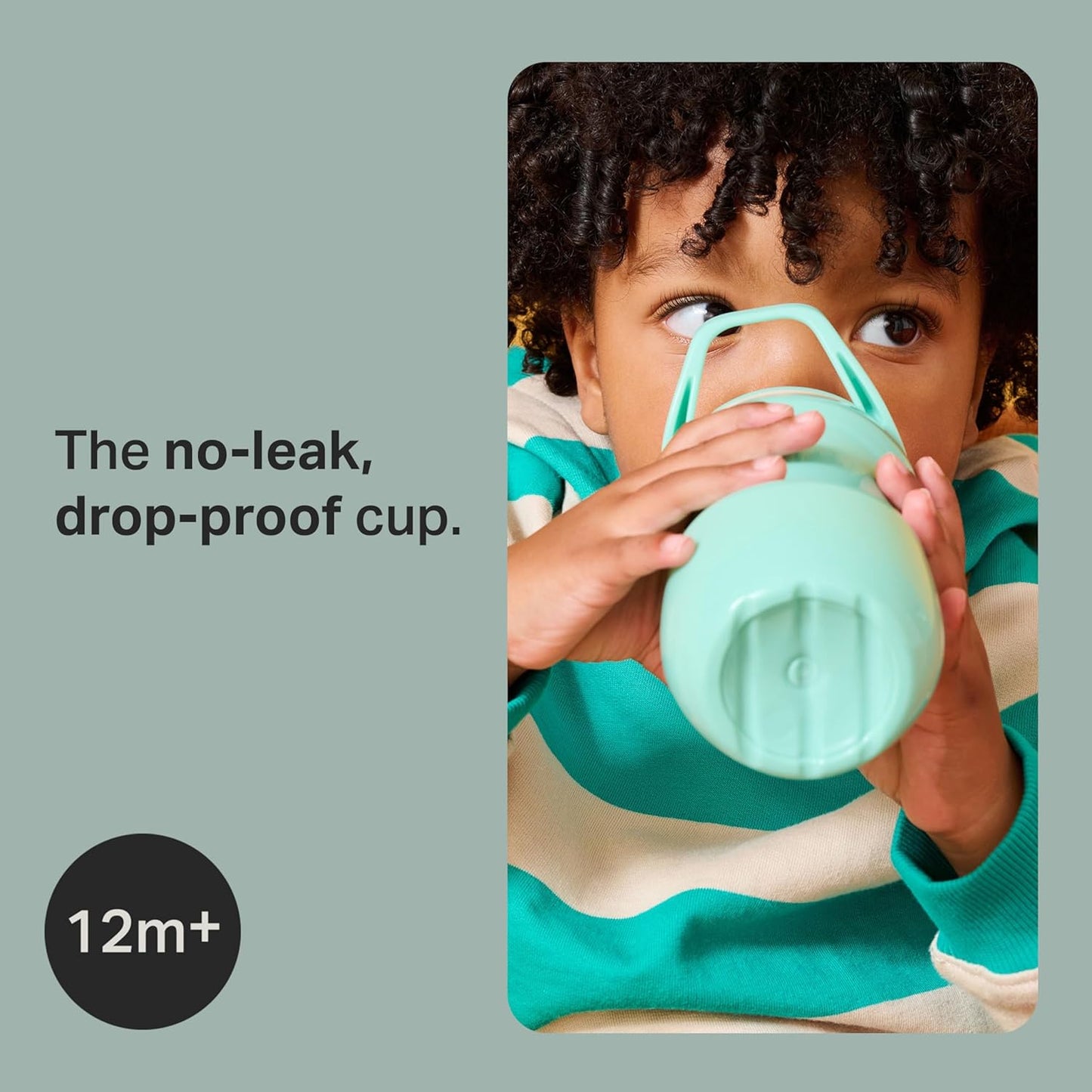 Tommee Tippee 9oz Insulated Toddler Water Bottle - No Spill Sippy Cups, BPA Free, Pink & Mint, 2-Pack