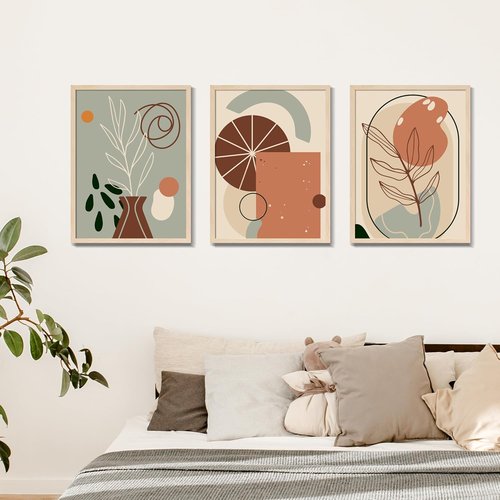 LaVie Home 16x20 Picture Frame - Classic Oak Frame with HD Plexiglass for Vertical/Horizontal Display