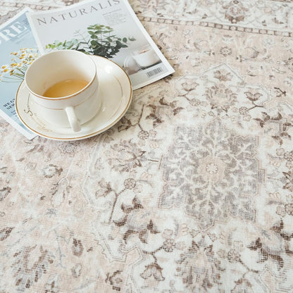 Regine Switzerland Washable 3x7 Entryway Runner Rug - Soft, Water-Resistant, Non-Slip Mat for Home Decor