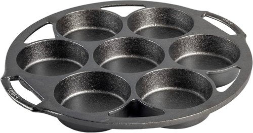 Lodge Cast Iron Mini Cake Pan - Perfect for Baking Delicious Individual Cakes | Durable & Versatile