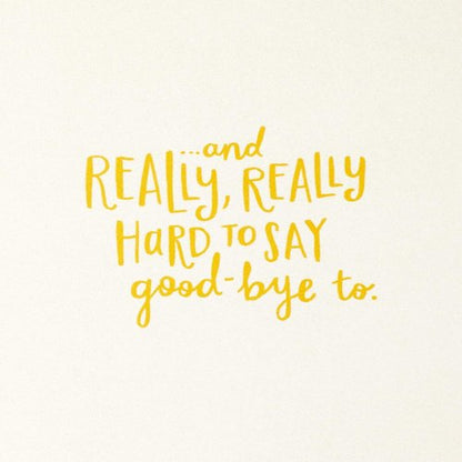 Hallmark Coworker Goodbye Card (Easy To Like)