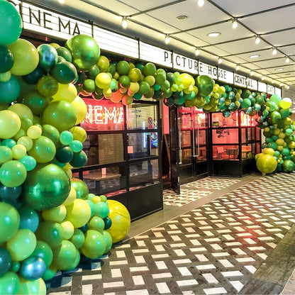 PartyWoo Green Balloons - 50 Pcs 12 Inch Matte Latex Helium Balloons for Weddings & Celebrations