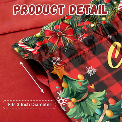 Gingerbread 2-Pack Christmas Valance Curtain 51x18 in - Peachskin Velvet, Rod Pocket