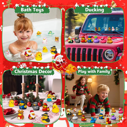 Rubber Duck Advent Calendar 2026 - 24 Days of Fun Bath Toys for Kids & Toddlers | Christmas Countdown