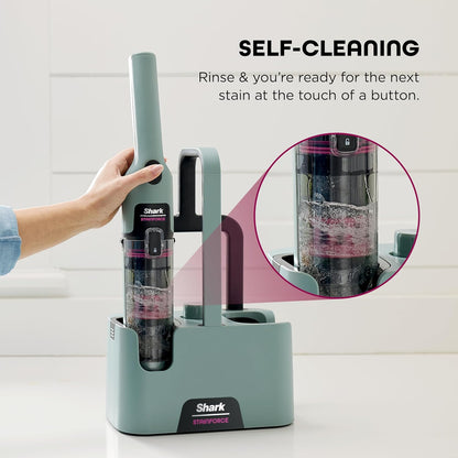 Shark StainForce Cordless Portable Spot & Odor Remover System - Dual-Formula Refill 2-Pack, 2x 16.9oz for Carpets & Rugs