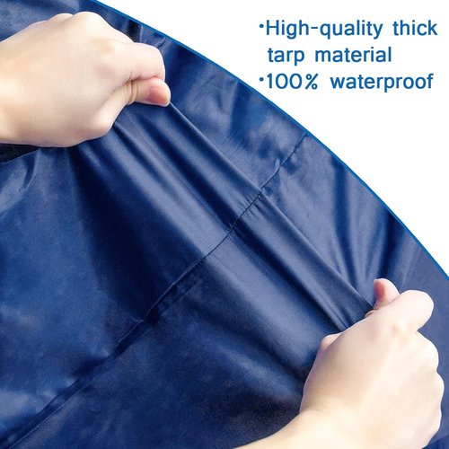 Mattress Bags for Moving - Waterproof Queen Size Cover with Heavy Duty Handles & Strong Zipper