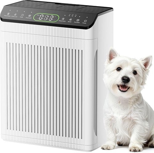 Air Purifier - Large Room Coverage Up to 2200 Sq.Ft | PM2.5 Display & Sleep Mode | ET066 White