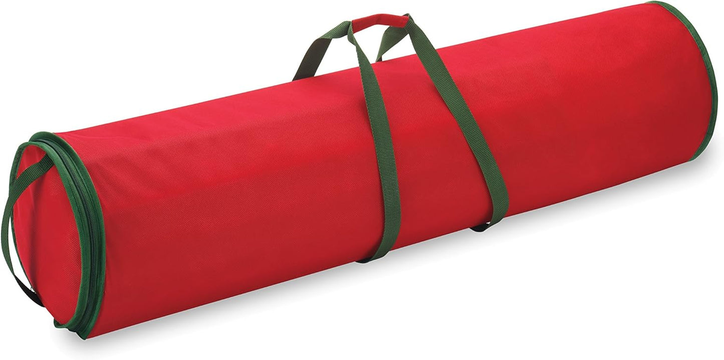 Whitmor Christmas Gift Wrap Organizer - Holds 30 Rolls of Wrapping Paper | Durable Storage Solution