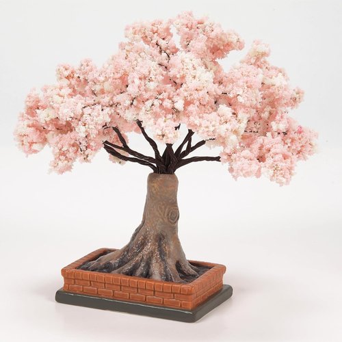 Department 56 Cherry Blossom Tree Figurine - Blooming Village Collection Accessory, 4.3 Inch, Multicolor