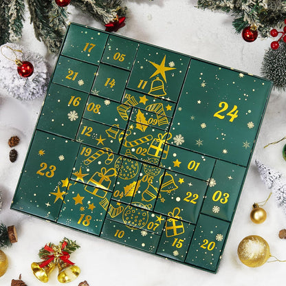 Skiennix Advent Calendar 2025 - 24-Day Skincare Gift Set for Women | Holiday Beauty Box & Spa Basket