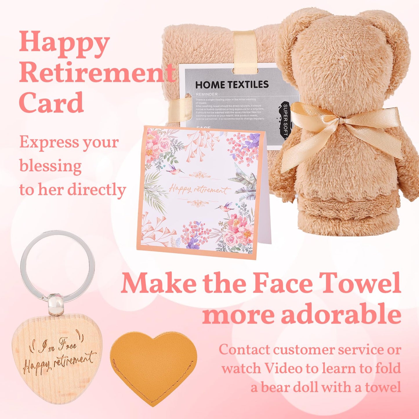 Retirement Gift for Women 2025, Happy Retirement Gift, Retirement Gift for Coworker, Friends, Mom, Grandma, Staff, Tumblers, Candle, Towel, Card, Tote Bag Set, Best Retirement Gifts for Woman