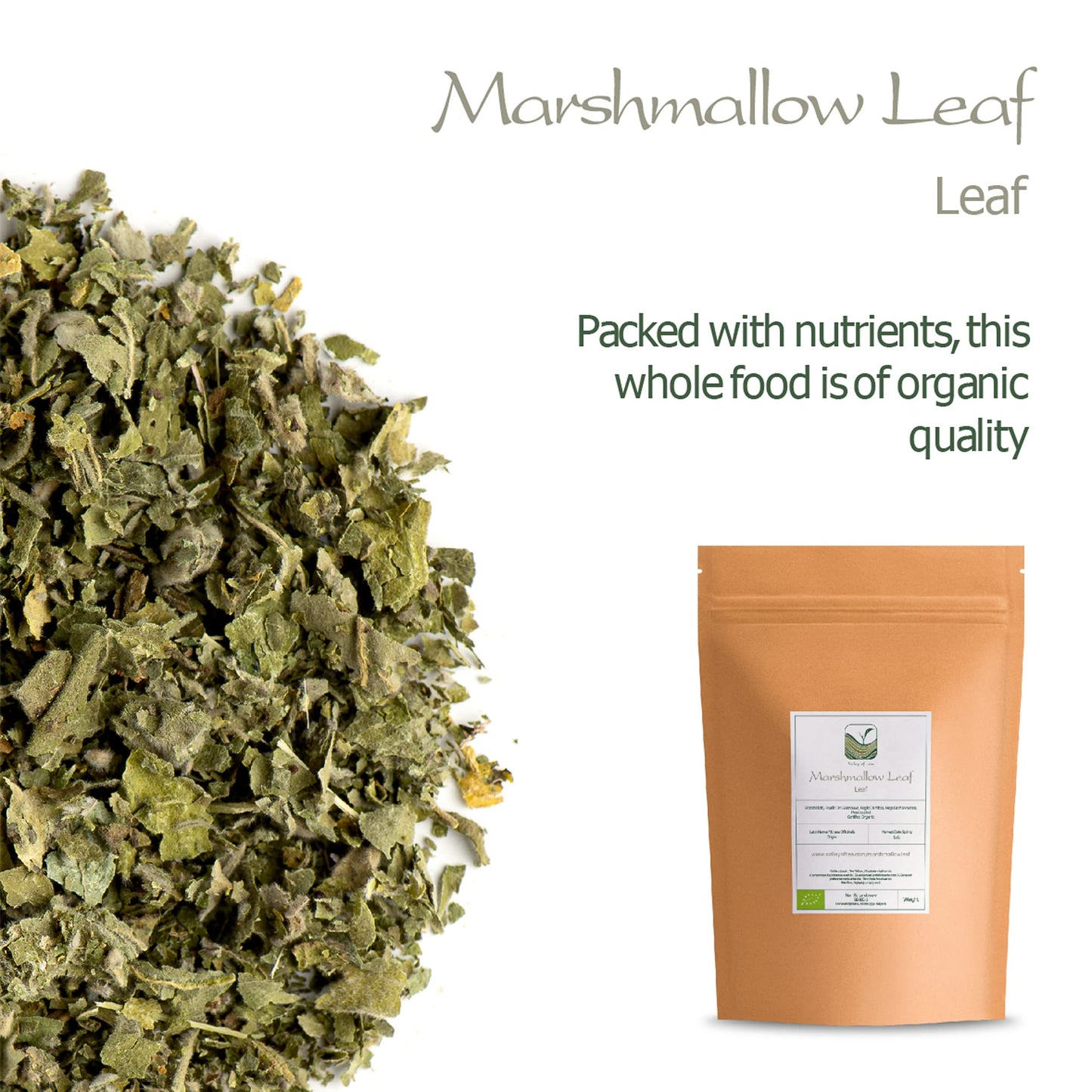 Marshmallow Leaves Tea Organic Quality - Dried Organic Marshmellow Leaf Marshmellow Tea Marshmallow Herb Marshmallow Dried Leaf Marshmallows Tea Leaf Marshmellow Leave Marshmallow Dried Leaves