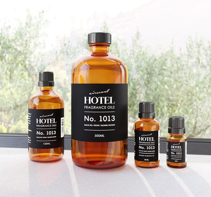 AirScent Hotel Diffuser Oil No. 1013 - Black Fig & Peony - Premium Fragrance for Ultrasonic Diffusers - 10 mL Glass Bottle